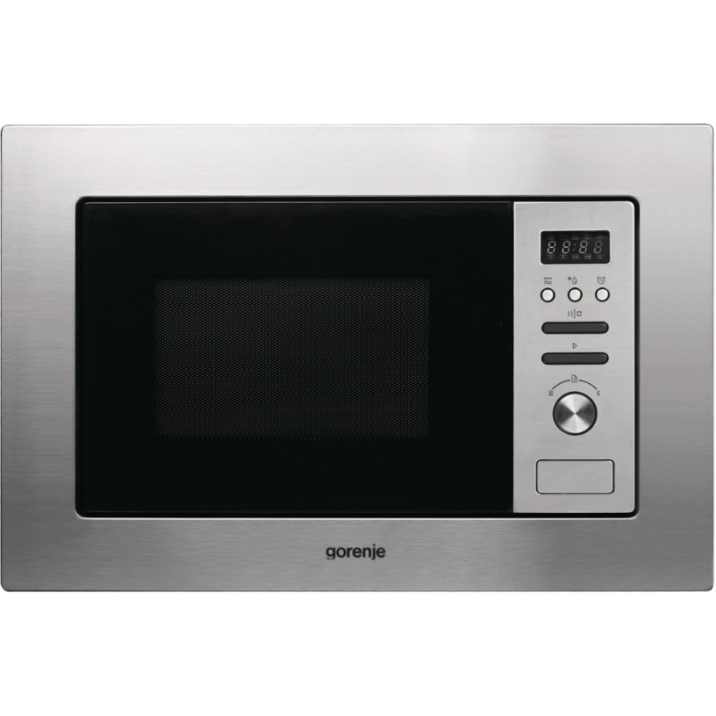 Микровълнова за вграждане, 20л, 6 Нива на мощност, Инокс, Gorenje BM300X Микровълнова за вграждане, 20л, 6 Нива на мощност, Инокс, Gorenje BM300X