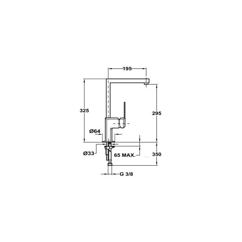 Кухненски смесител Teka MZX 90° Кухненски смесител Teka MZX 90°
