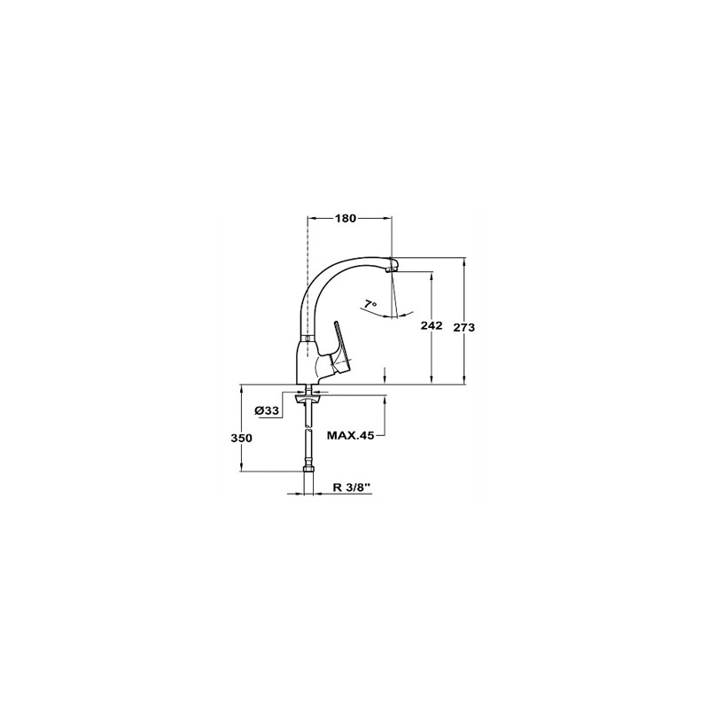 Кухненски смесител Teka MT PLUS 915 Кухненски смесител Teka MT PLUS 915