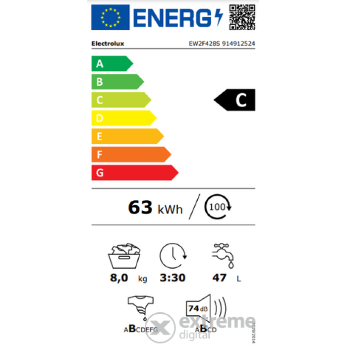 Пералня Electrolux EW2F428S Пералня Electrolux EW2F428S - Перални