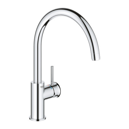 Смесител за кухненска мивка висок чучур BauClassic Grohe 30577000