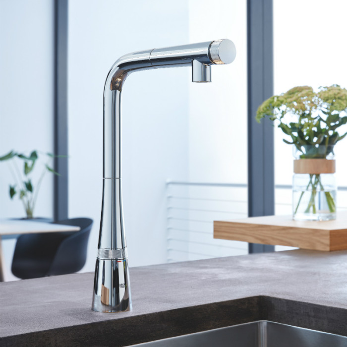 СМЕСИТЕЛ ЗА КУХНЯ GROHE ZEDRA SMARTCONTROL 31593002 СМЕСИТЕЛ ЗА КУХНЯ GROHE ZEDRA SMARTCONTROL 31593002 - Смесители