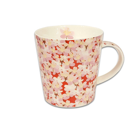 Mug Jameson + Taylor, Blossoms pink, 300 ml