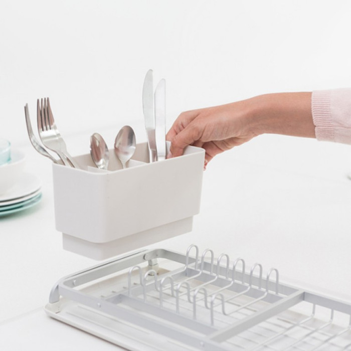 Сушилник за съдове Brabantia Light Grey, компактен Сушилник за съдове Brabantia Light Grey, компактен - Кухня