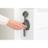 Четка за съдове Brabantia Dark Grey, вакуумна закачалка - Кухня