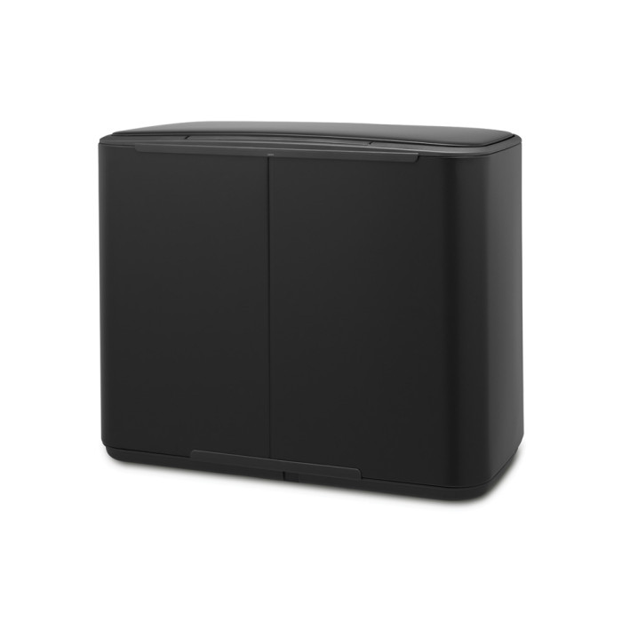 Кош за смет Brabantia Bo Pedal 36L, Matt Black - Баня и почистване