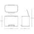 Кош за смет Brabantia Bo Pedal 36L, Matt Black Кош за смет Brabantia Bo Pedal 36L, Matt Black - Баня и почистване