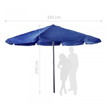 Градински чадър Muhler U1023 350xH250cm - Къмпинг и градина