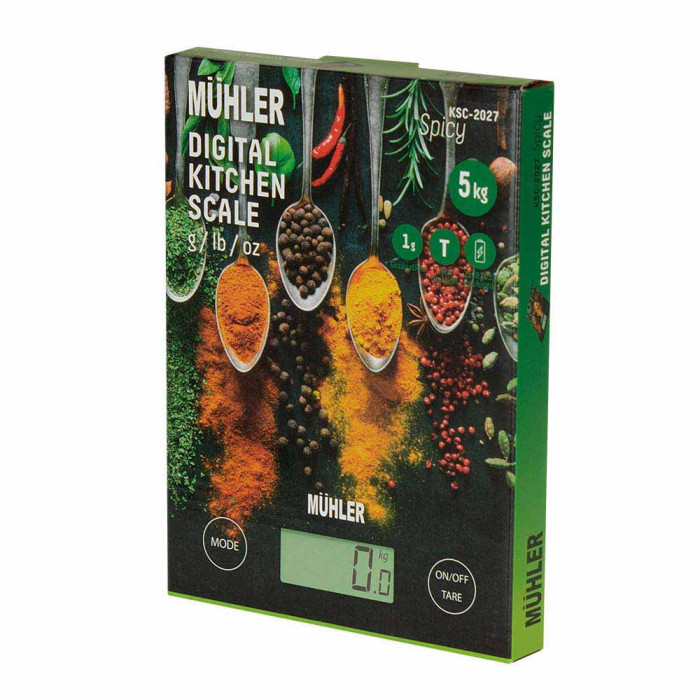 Везна Muhler KSC-2027 ел.кухненска, Spicy, 5kg Везна Muhler KSC-2027 ел.кухненска, Spicy, 5kg - Електроуреди