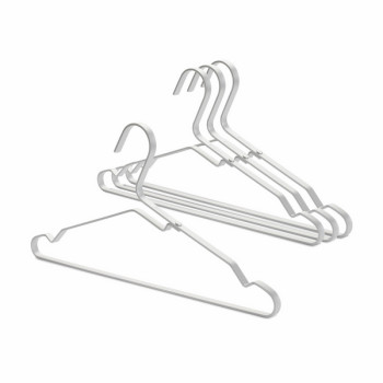 Закачалки за дрехи Brabantia Linn Silver, алуминий, сиви, 4 броя