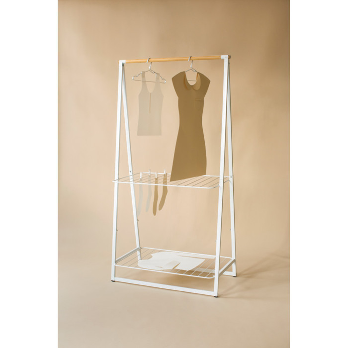 Закачалки за дрехи Brabantia Linn Silver, алуминий, сиви, 4 броя - Баня и почистване