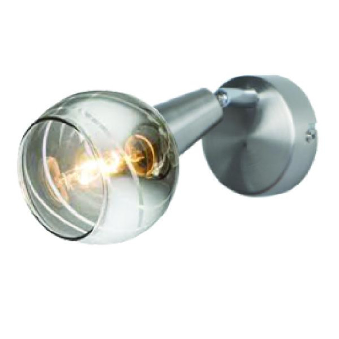 Спот 1-ца Sion Smoke, E 14 , 1 max 40W Спот 1-ца Sion Smoke, E 14 , 1 max 40W - Електроуреди