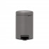Кош за смет с педал Brabantia NewIcon 3L, Mineral Concrete Grey Кош за смет с педал Brabantia NewIcon 3L, Mineral Concrete Grey - Баня и почистване