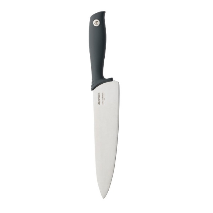 Нож готварски Brabantia Tasty+ Dark Grey, 20cm - Кухня