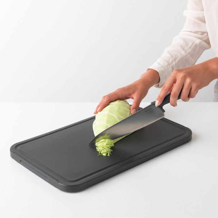 Нож готварски Brabantia Tasty+ Dark Grey, 20cm Нож готварски Brabantia Tasty+ Dark Grey, 20cm - Кухня