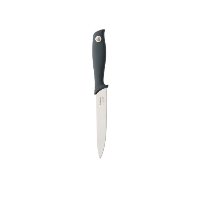 Нож за плодове Brabantia Tasty+ Dark Grey, 13.3cm - Кухня