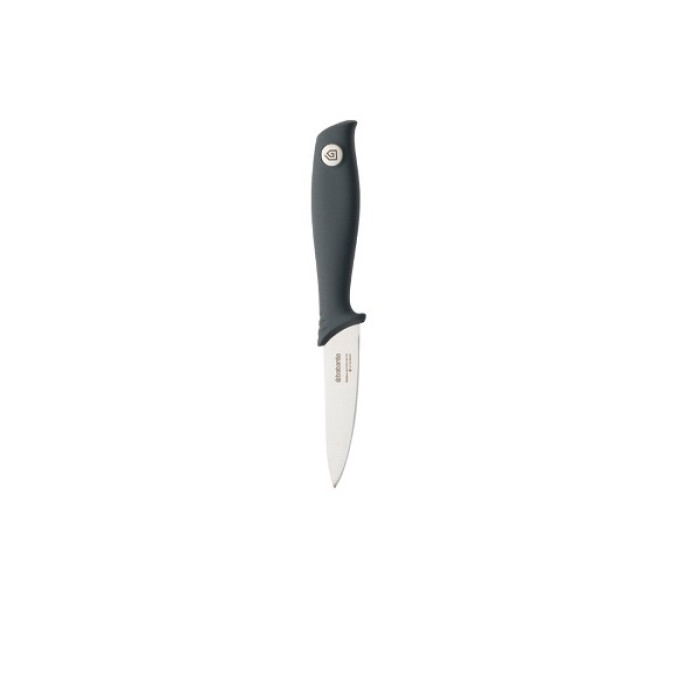 Нож за белене Brabantia Tasty+ Dark Grey, 9cm - Кухня