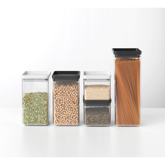 Буркан Brabantia Tasty+ 0.7L, Dark Grey - Кухня