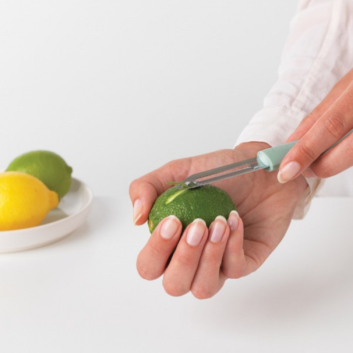 Белачка Brabantia Tasty+ Jade Green, с мини ренде за цитрусови кори - Кухня