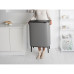 Кош за смет Brabantia Bo Touch Hi 60L, Mineral Concrete Grey