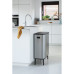 Кош за смет Brabantia Bo Touch Hi 2x30L, Matt Steel Fingerprint Proof