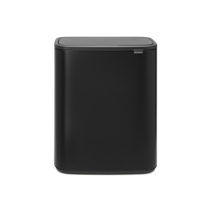 Кош за смет Brabantia Bo Touch 60L, Matt Black - Баня и почистване