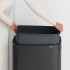 Кош за смет Brabantia Bo Touch 60L, Matt Black - Баня и почистване