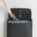 Кош за смет Brabantia Bo Touch 60L, Matt Black