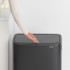 Кош за смет Brabantia Bo Touch 60L, Matt Black - Баня и почистване