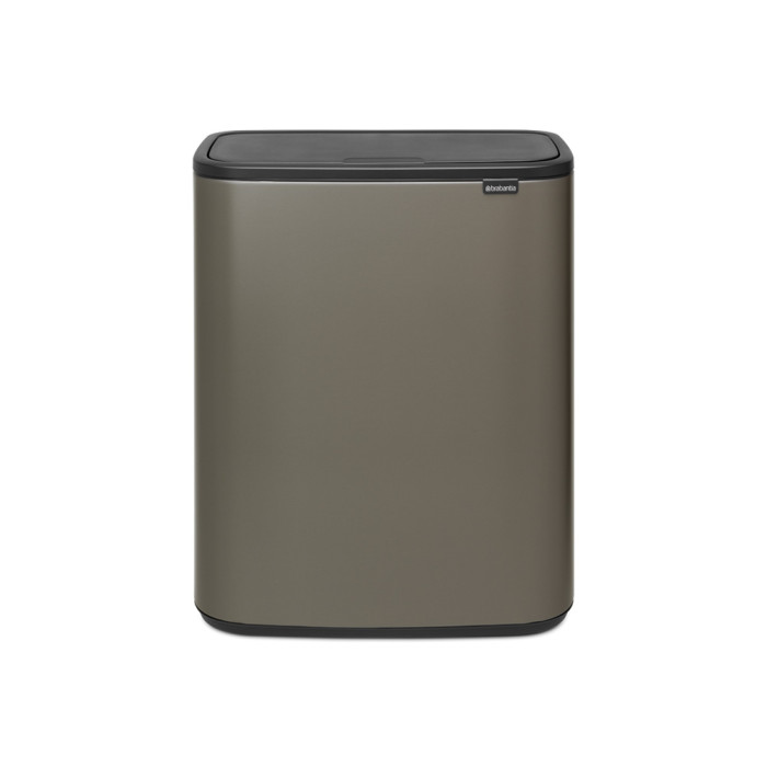 Кош за смет Brabantia Bo Touch 60L, Platinum - Баня и почистване