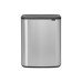 Кош за смет Brabantia Bo Touch 60L, Matt Steel Fingerprint Proof