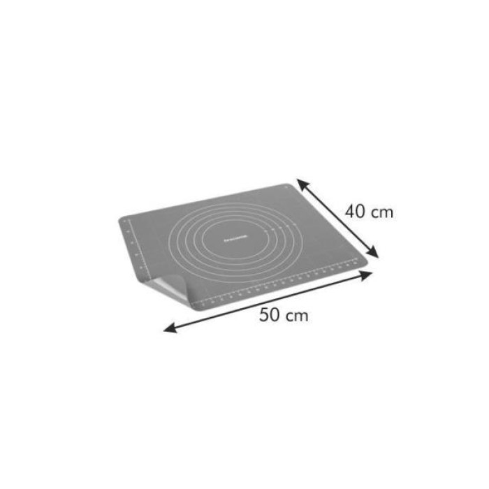 Разграфена силиконова подложка, Tescoma Delicia Siliconprime 50X40 cm Разграфена силиконова подложка, Tescoma Delicia Siliconprime 50X40 cm - Кухня
