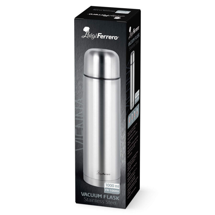 Термос Luigi Ferrero Vienna FR-1000V 1000ml, инокс Термос Luigi Ferrero Vienna FR-1000V 1000ml, инокс - Кухня