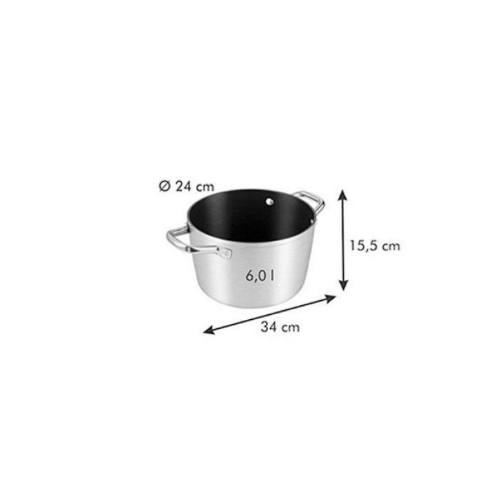Дълбока тенджера Tescoma Grandchef 6 L Дълбока тенджера Tescoma Grandchef 6 L - Кухня