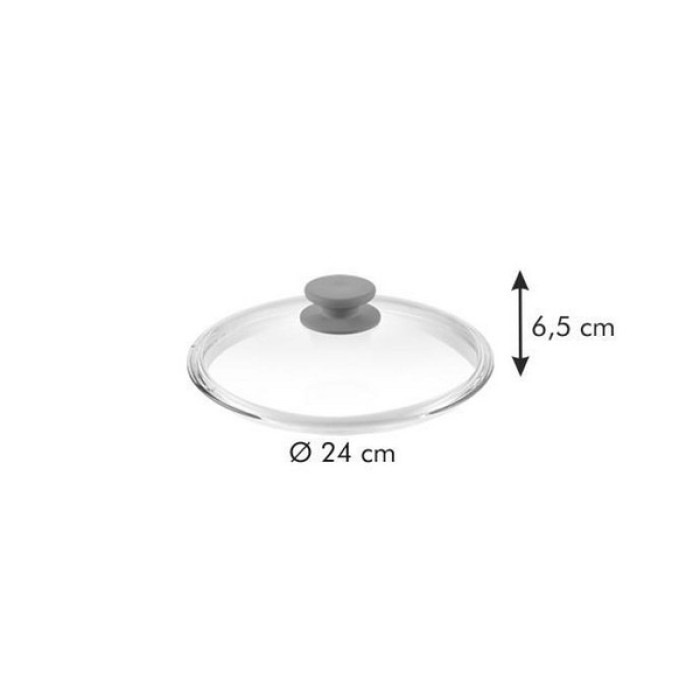 Стъклен капак Tescoma 24 cm Стъклен капак Tescoma 24 cm - Кухня