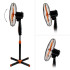 Вентилатор на стойка 16'' Perfect FM-3235, 40W, черно-оранжево Вентилатор на стойка 16'' Perfect FM-3235, 40W, черно-оранжево - Електроуреди