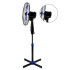 Вентилатор на стойка 16'' Perfect FM-3237, 40W, черно-синьо Вентилатор на стойка 16'' Perfect FM-3237, 40W, черно-синьо - Електроуреди