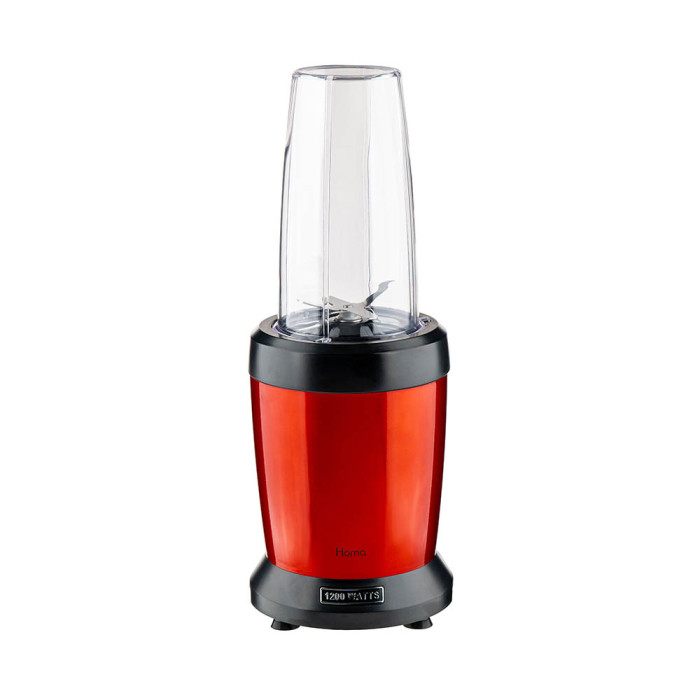 Нутри блендер Homa HNB-1299 Rossy, 1200W, 6 ножа, 2 чаши, червен Нутри блендер Homa HNB-1299 Rossy, 1200W, 6 ножа, 2 чаши, червен - Електроуреди