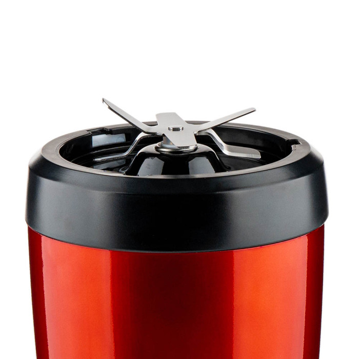 Нутри блендер Homa HNB-1299 Rossy, 1200W, 6 ножа, 2 чаши, червен Нутри блендер Homa HNB-1299 Rossy, 1200W, 6 ножа, 2 чаши, червен - Електроуреди