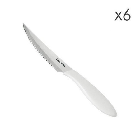 К-т ножове за стек 6 бр., Tescoma Presto, бял 12 cm
