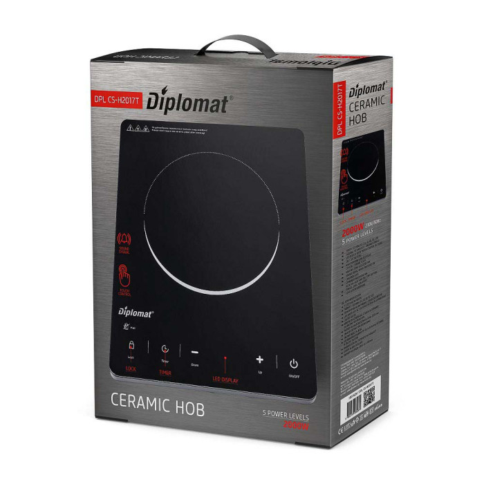 Котлон керамичен DIPLOMAT DPL CS-H2017T Котлон керамичен DIPLOMAT DPL CS-H2017T - Електроуреди