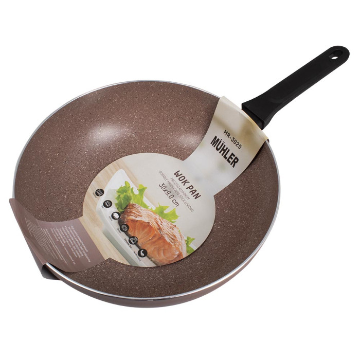 Тиган уок Muhler Kikka MR-3025 30x9cm Тиган уок Muhler Kikka MR-3025 30x9cm - Кухня