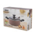 Тенджера Muhler Kikka MR-2435 24x11cm, 4.5L Тенджера Muhler Kikka MR-2435 24x11cm, 4.5L - Кухня