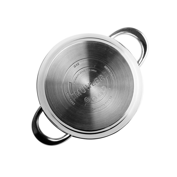 Тенджера Muhler MR-422 NEW 22x12.5cm, 4.1L Тенджера Muhler MR-422 NEW 22x12.5cm, 4.1L - Кухня