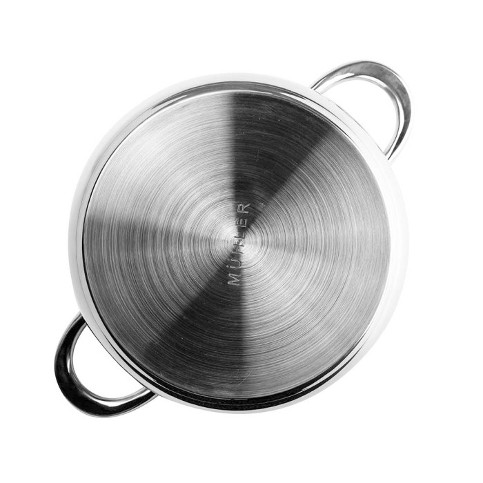 Тенджера Muhler MR-466 NEW 26x15cm, 7L, метал Тенджера Muhler MR-466 NEW 26x15cm, 7L, метал - Кухня