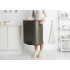 Кош за смет Brabantia Bo Pedal 60L, Platinum - Баня и почистване