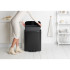 Кош за смет Brabantia Bo Pedal 60L, Matt Black - Баня и почистване