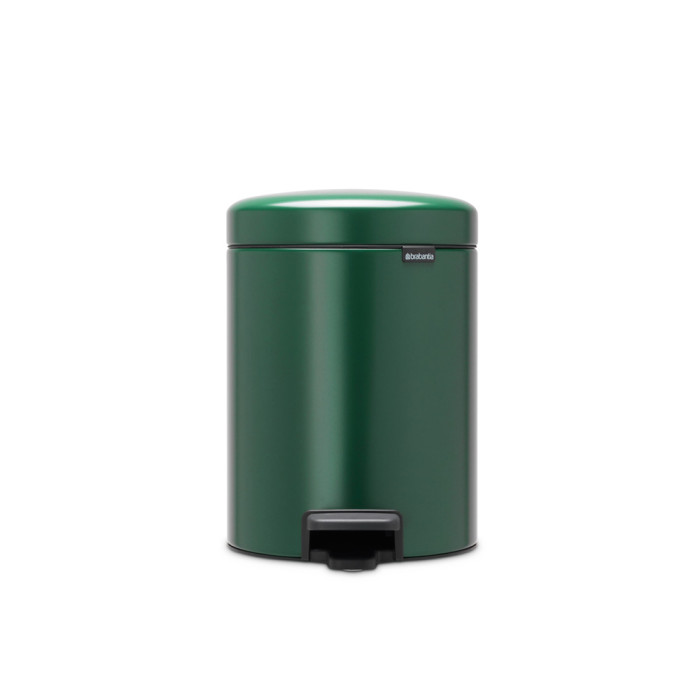 Кош за смет с педал Brabantia NewIcon 5L, Pine Green Кош за смет с педал Brabantia NewIcon 5L, Pine Green - Баня и почистване