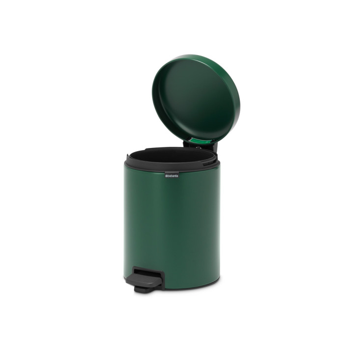Кош за смет с педал Brabantia NewIcon 5L, Pine Green - Баня и почистване