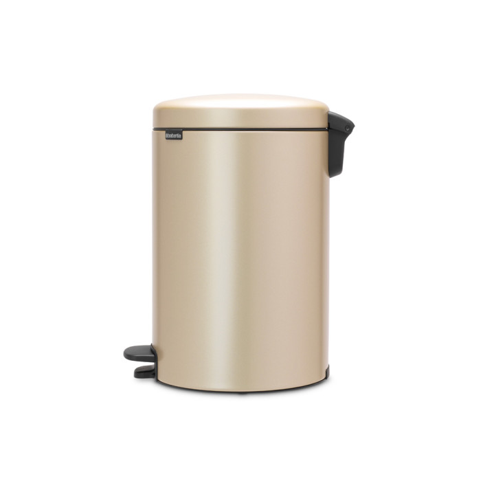 Кош за смет с педал Brabantia NewIcon 20L, Metallic Gold - Баня и почистване